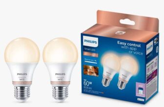 Philips Smart LED E27 Tunable White Smart Light Bulb, Pack of 2 – (£2.95 C&C)
