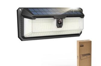 Philips Solar Motion Sensor Outdoor Lights, 258 LEDs, 3 Modes