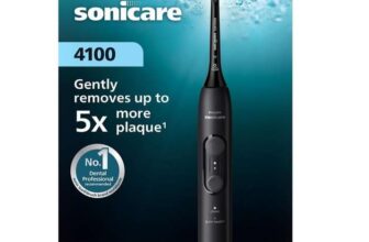 Philips Sonicare 4100 Electric Toothbrush Black HX4041/52 (with code) – free C&C