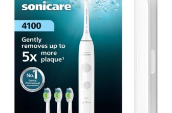 Philips Sonicare 4100 Series Electric Toothbrush – Sonic Toothbrush with Pressure Sensor