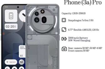 Phone ( 3a ) Pro 6.77 AMOLED 7s Gen 3 5G camera 50MP 12GB 256GB with coupon and £25 off paying with Paypal – sld by Vertex Tech Store