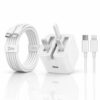 Phone Plug with 2M USB-C to Lightening Extra Long Cable Fast Charging & Data transfer, Compatible with iPhone 14, 13 Pro Max, iPad & More. Next Day Delivery