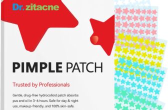 Pimple Patches, Original Spot Patches, Professional Star Hydrocolloid 255 ct. 5 Colours & Sizes(8/10/12/14/16mm) Suit All Skin Types, Cute Acne Patch Stickers, Absorb Fluid & Shrinking Zits Whiteheads