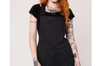 Pinstripe Dungarees