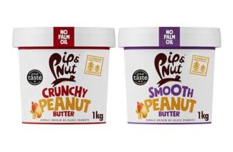 Pip & Nut 1kg Smooth and Crunchy Peanut Butter Bundle