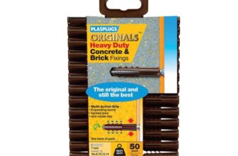 Plasplug SBJP551 Heavy-Duty Multifix Fixings – Pack of 50