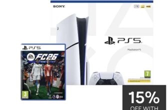 PlayStation 5 Disc Console 1TB & EA SPORTS FC 26 w/code – Free C&C