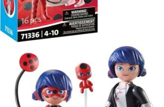 Playmobil 71336 Miraculous: Marinette & Ladybug, including Kwami Tikki and diverse accessories
