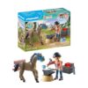 Playmobil 71357 Horses of Waterfall: Farrier Ben and Achilles