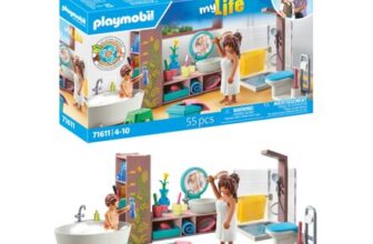 Playmobil 71611 myLife Bathroom with Two Figures and Recycled Materials