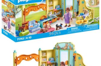 Playmobil My Life Puppy House Puppy Toy for Kids