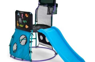 Plum My First Activity Tower 6-In-1 Playcentre (18 Months) At Checkout