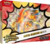Pokémon TCG: Mega Evolution Ascended Heroes Emboar ex Box, 1 Foil Promo Card, 1 Oversize Lenticular Card and 4 Booster Packs – Invite Only