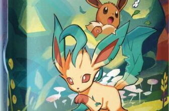 Pokémon TCG: Scarlet & VioletPrismatic Evolutions Mini Tin Leafeon (2 Booster Packs & 1 Coin)