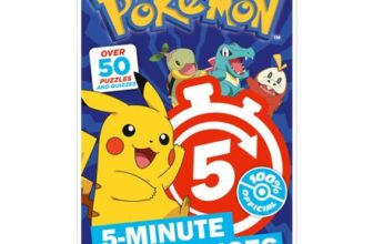 Pokmon 5-Minute Challenges: Fun Puzzles for Ages 59