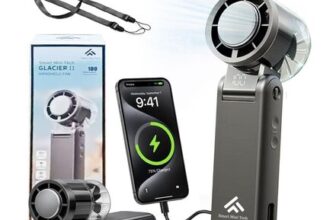 Portable Handheld Fan and Desk Fan with Power Bank