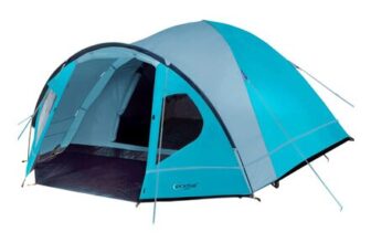 Portal 3-4 Man Tent with Porch with Sewn-in Groundsheet
