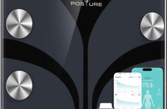 Posture Scales for Body Weight and Fat Percentage with App & Bluetooth
