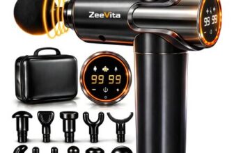 Powerful 99 Speed Massage Gun with 3 Modes, Portable Deep Tissue