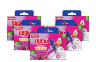 Pre Order – 5 Pack Duck Fresh Discs Toilet Cleaner Kit