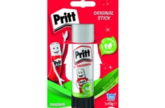 Pritt Glue Stick: Safe Craft Adhesive, 43g, White