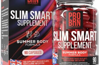 Pro BRN – Weight Management & Pre-Workout 90 Vegan Capsules with Caffeine, Green Tea, Cayenne & Citrus Aurantium Metabolism & Energy for Women & Men 45 Day Supply, Made in UK