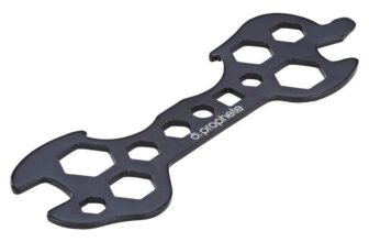 Prophete Universal tool key, 13 functions, colour: black