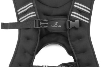 ProsourceFit Exercise Weighted Training Vest Size Name: 8 lb