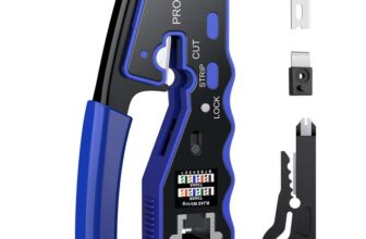 Proster RJ45 Crimp Tool – 3 in 1 Ethernet Crimping Tool With Voucher – TIMEEU / FBA