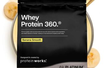 Protein Works Whey Protein 360 – Platinum Banana 600g (£13.96 S&S)