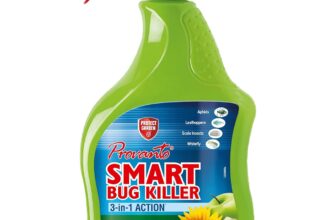 Provanto Smart Bug Killer, 1L – Fast Acting Bug Killer Spray – Stops Pests In 1 Hour – Insect Repellant – Contact And Systemic Insecticide With 8 Weeks Protection