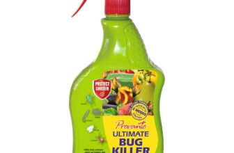 Provanto Ultimate Bug Killer, 1L – Fast Acting Bug Spray with Up To 2 Weeks Protection From Pests, Contact Insecticide for Indoor & Outdoor Plants