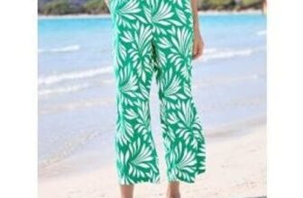 Pull-on Print Trousers