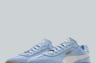 Puma Mens Club II Era Suede Trainer (Blue / Sizes 7-11) – With Code Via App for Members. Free Click & Collect