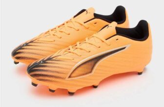 Puma Ultra 6 Play FG Football Boots in Orange / Black, sizes 9 – 12 (free C&C)