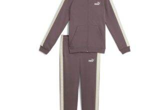Puma Unisex Kids Tape Full-Zip Fleece Tracksuit