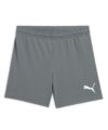 Puma Unisex Kids Teamrise Jr Knitted Shorts, Smoked Pearl-Puma White, 128 UK (7-8 Years)