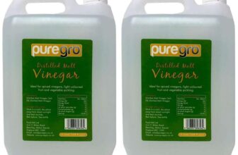 Puregro Distilled Malt Vinegar, 5 litres (Pack of 2) – S&S £8.87