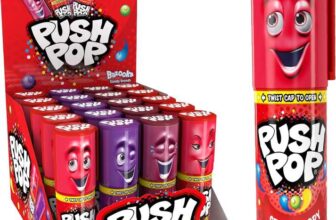Push Pop Lollipops (Pack of 20 Lollipop Sweets Bulk) – £8.99 / £7.64 S&S