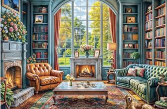 Puzzles 1000 Pieces for Adults jigsaw puzzles for adults. Theme:Warm Study Room – Sold by Jigsaw Puzzle Lovers / FBA
