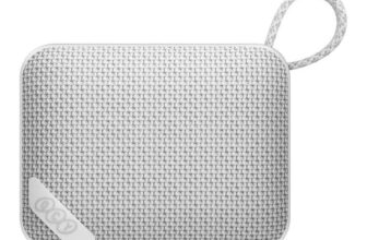 QCY SP2 Portable Wireless Speaker with RGB Lighting – Grey
