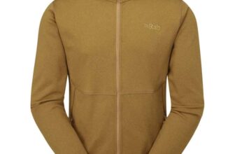 RAB Mens Geon Fleece Jacket (Footprint) – Sizes S – XXL w/Code