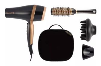 REMINGTON D6960GP Salon Smooth Hairdryer Gift Set
