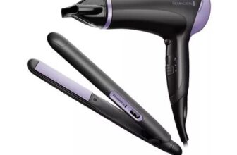 REMINGTON Style Essentials Hair Dryer & Hair Straightener Set