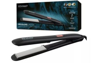 REVAMP Progloss Digital Ceramic Hair Straightener