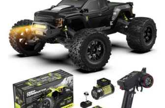 RIAARIO RC Cars Mini 1:10 Brushless RC for Adults Max 50mph All Terrain