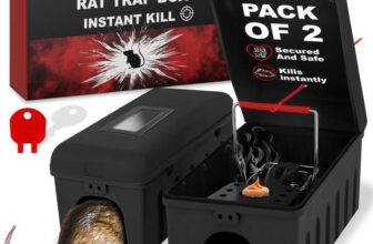 ROSHIELD 2X Rat Trap Killer Box with Inspection Window – Sold by Fort Products FBA