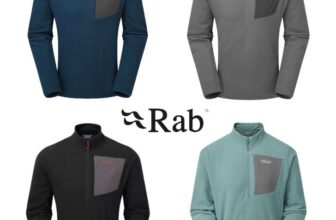 Rab Mens Tecton 2.0 Pull On Fleece 4 Colours Sizes S – XXL – Free Click & Collect