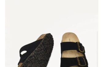 Radley Wardour Street Buckle Footbed Black