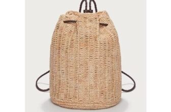 Raffia Duffle Bag